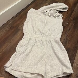 Abercrombie & Fitch Gray Jumpsuit for Effortless Style romper